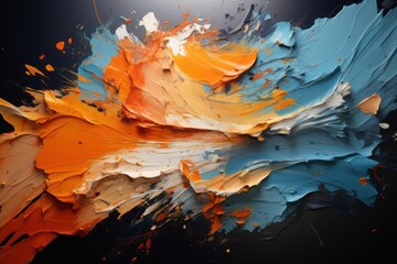 Ink Brush Strokes Acrylic Expressions