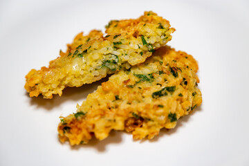 The most traditional fried rice dumpling