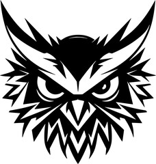 Obraz premium Owl - High Quality Vector Logo - Vector illustration ideal for T-shirt graphic