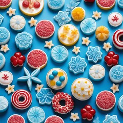 Decadent Winter-Themed Sugar Cookies: Beautiful and Unique with Eye-Catching Icing
