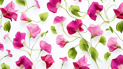 seamless floral pattern HD 8K wallpaper Stock Photographic Image 
