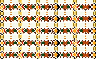 Traditional African color pattern