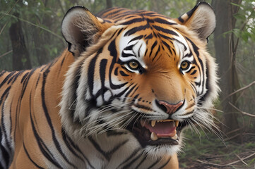 Obraz premium portrait of a bengal tiger