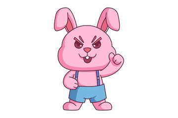 Cute Pig Cartoon Character Design