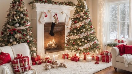 Christmas Living room