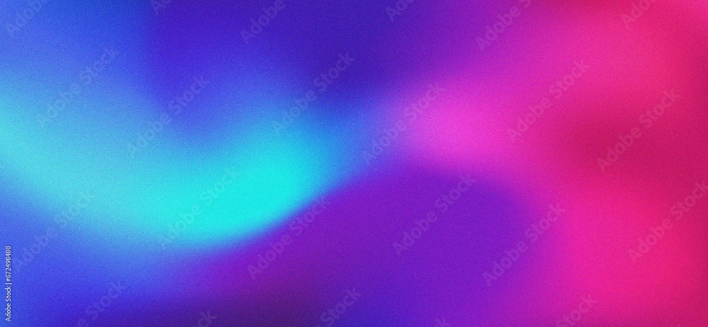 Aufkleber abstract blurred gradient multicolor noise spot background. colorful smooth design with space for yo