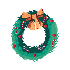 christmas wreath decoration