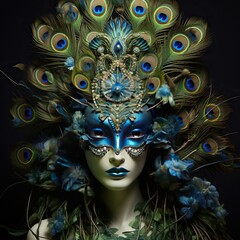 venetian carnival mask