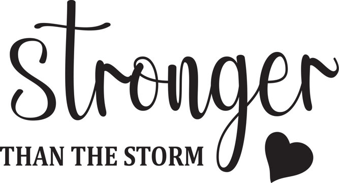 Vector Stronger than the Storm