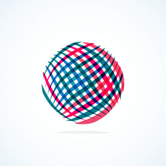 Abstract circle logo - minimalist emblem, timeless and universal shape of circle. Unique logo represent range of brands and concepts, encapsulating simplicity and creativity in single, iconic image