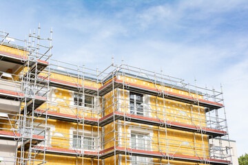 R&eacute;novation &eacute;nerg&eacute;tique. Isolation thermique par l'ext&eacute;rieur d'immeubles en copropri&eacute;t&eacute;. (ITE)