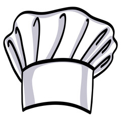 Chef Hat Cap Illustration Icon