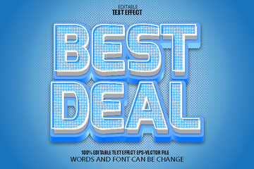 Best Deal Editable Text Effect Cartoon Style