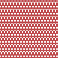 Christmas seamless pattern.Red pine holly tree repeat pattern isolated on white background.Geometric shape vector illustration background wallpaper.