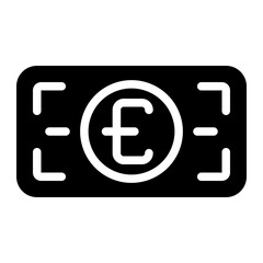 euro glyph icon