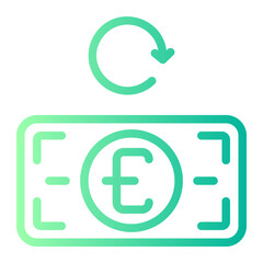 refresh gradient icon