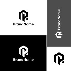 Letter PH, HP, PHP Logo Concept