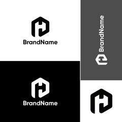Letter PH, HP, PHP Logo Concept