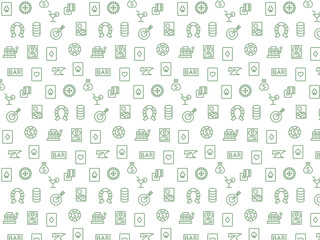 ギャンブルの壁紙パターンイラスト