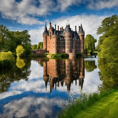 Fototapeta premium castle in the park