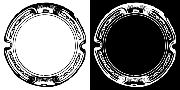 number 0 1 and borders, corners monogram frames calligraphic vector heraldic swirl free download  ornament design elements set vector illustration
