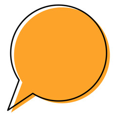 Speech Bubble Shape Element