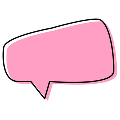 Speech Bubble Shape Element