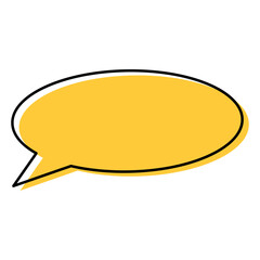 Speech Bubble Shape Element