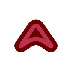 Monogram design vector logo. Monogram initial letter mark A logo design. Monogram design vector logo. Monogram initial letter mark A logo design simple A monogram