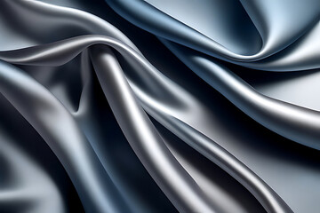 wavy silk cloth