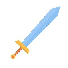 Warrior sword icon. Weapon icon. Vector.