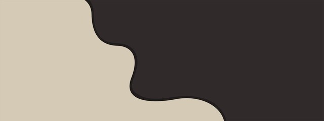 Colorful template banner with gradient color. retro color theme