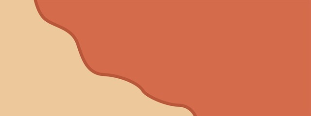 Colorful template banner with gradient color. retro color theme