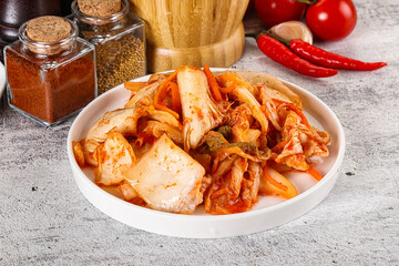 Korean cuisine fermented cabbage kimchi