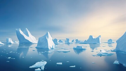 Fototapeta na wymiar iceberg 