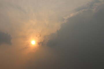 sun in the clouds