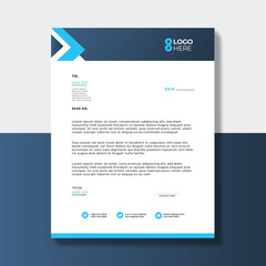 Naklejka premium Sophisticated Letterhead Template