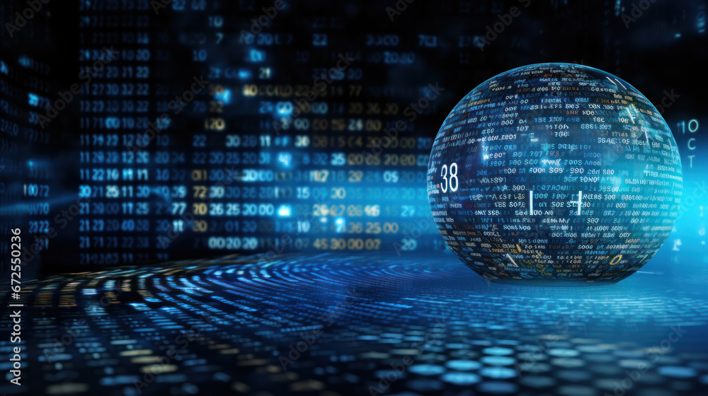 Poster internet network for fast data exchange around planet earth from space, global telecommunication. wo