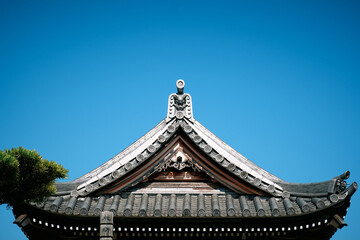 Detail of a Temple in Nagoya, Japan
