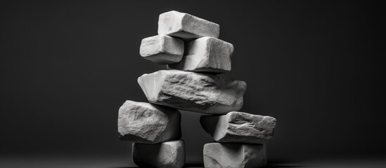 Sculpture made entirely of stone