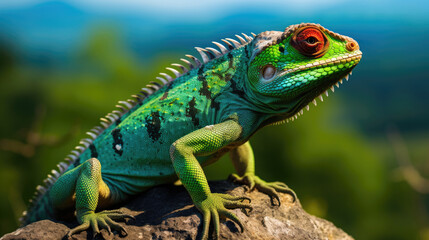 Fototapeta premium A Close Up Of A Lizard On A Rock Pexels Contest Winner, Background Image, Hd