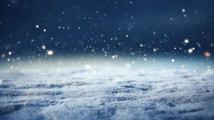 Christmas abstract background with snowflakes