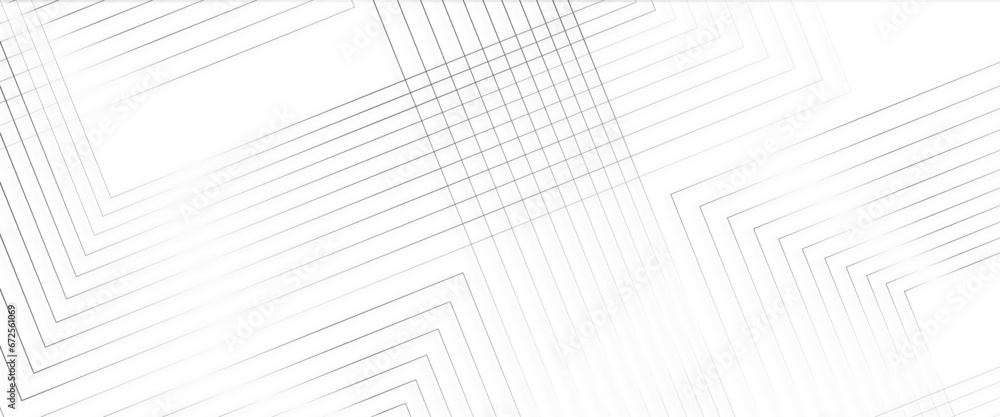 Poster white geometric abstract transparent background overlap layer on bright space with lines effect deco
