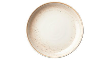 empty ceramic plate