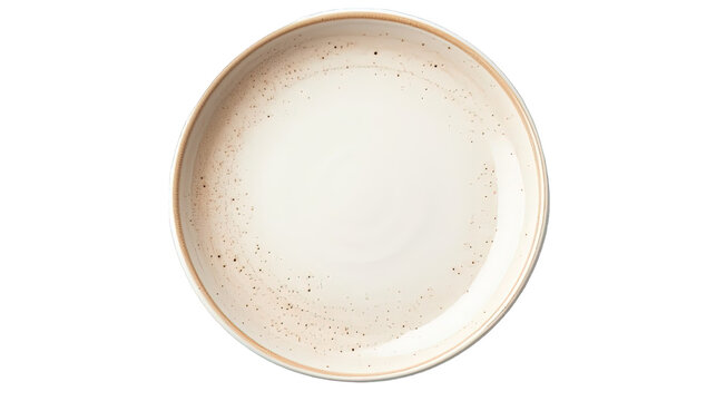 empty ceramic plate