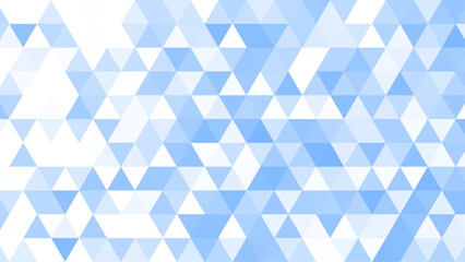 Geometric blue background with triangular polygons. Abstract design. Vector illustration.