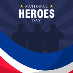 National Heroes Day. The Day of Cape Verde Natioal Heroes illustration vector background. Vector eps 10
