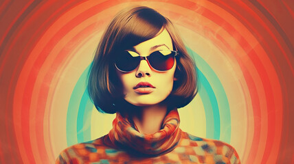 retro Style - Fashion Trend generative ai