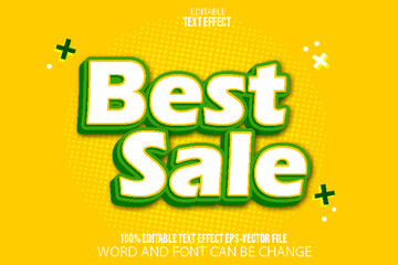 Best Sale Editable Text Effect Flat Gradient Style