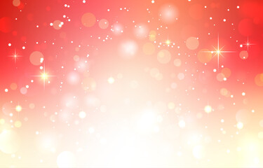 Warm and gentle romantic bokeh background